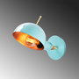 Opviq Sivani - MR-654 Lámpara de pared Turquesa y Cobre